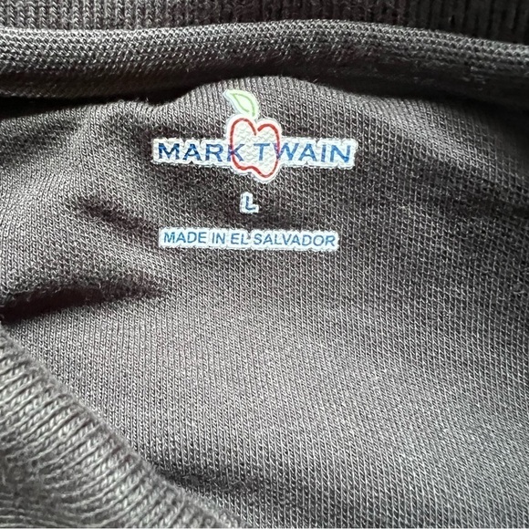 MARK Twain Polo Shirt, black NWT Size L - Picture 3 of 6